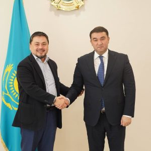 Read more about the article ТҮРКІСТАН ОБЛЫСЫНЫҢ ӘКІМІ ГЕРМАНИЯДАН КЕЛГЕН ИНВЕСТОРМЕН КЕЛІССӨЗ ЖҮРГІЗДІ