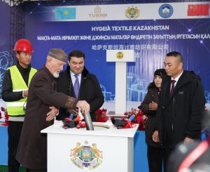 Подробнее о статье ТҮРКІСТАНДА ЖЫЛЫНА 10 МЛН МЕТР ДЖИНСЫ МАТАСЫН ӨНДІРЕТІН ЗАУЫТТЫҢ КАПСУЛАСЫ САЛЫНДЫ