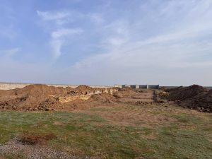 Read more about the article БӘЙДІБЕКТЕ МАҚТА ӨҢДЕУ ЗАУЫТЫНЫҢ ҚҰРЫЛЫСЫ ҚАРҚЫНДЫ ЖҮРГІЗІЛУДЕ