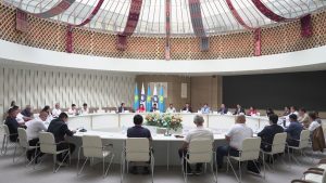 Подробнее о статье ТҮРКІСТАН ОБЛЫСЫНДА ИНВЕСТИЦИЯЛЫҚ ЖОБАЛАР АЯСЫНДА ШЕТЕЛДІК ЖҰМЫС КҮШІН ТАРТУ МӘСЕЛЕЛЕРІ ТАЛҚЫЛАНДЫ